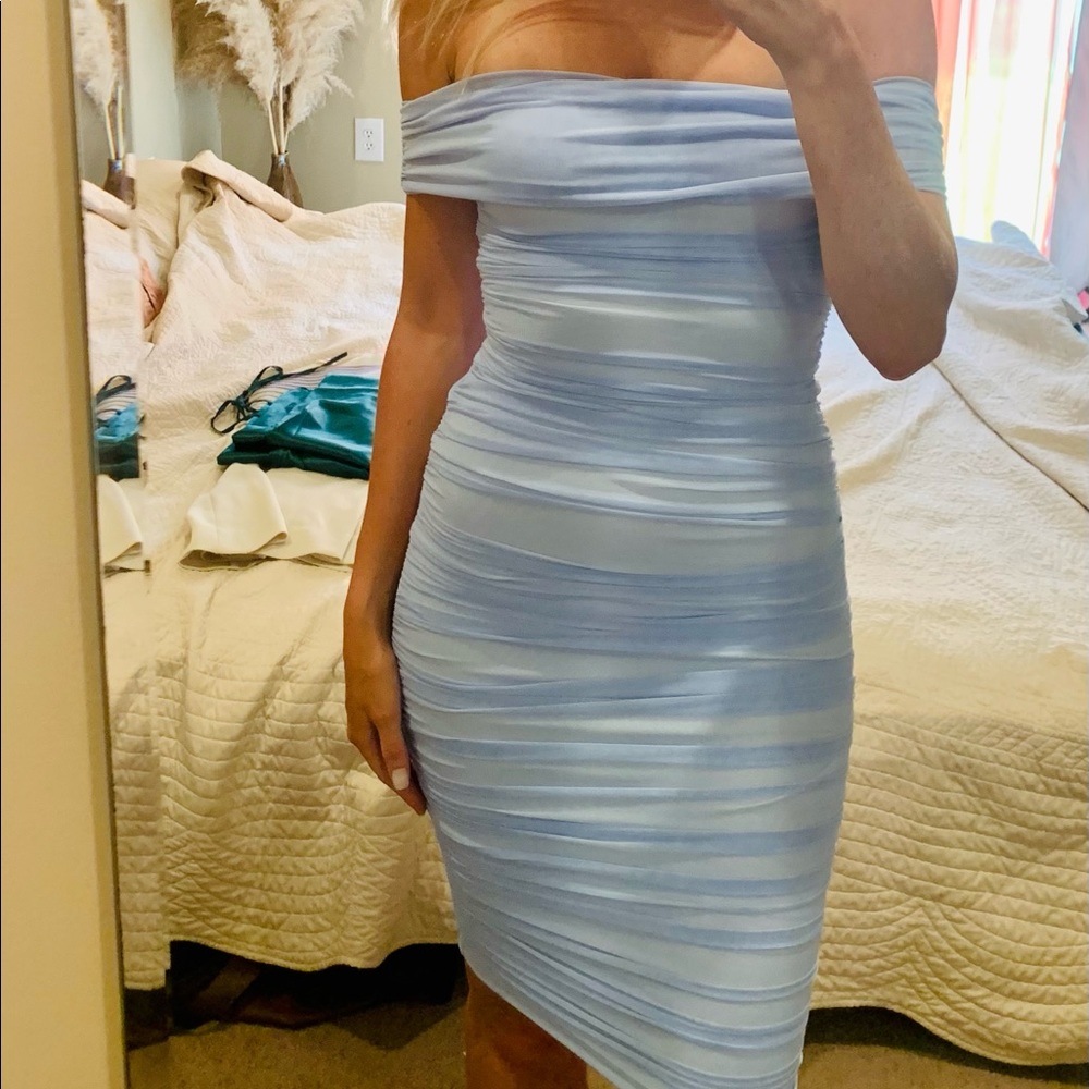 *SOLD* Fashion Nova Ready and Ruched Dress